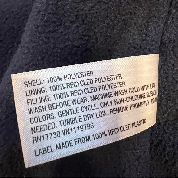 CAT & JACK Leopard Print Hooded Winter Puffy Jacket 4T Removable Zip Lining - Picture 10 of 11